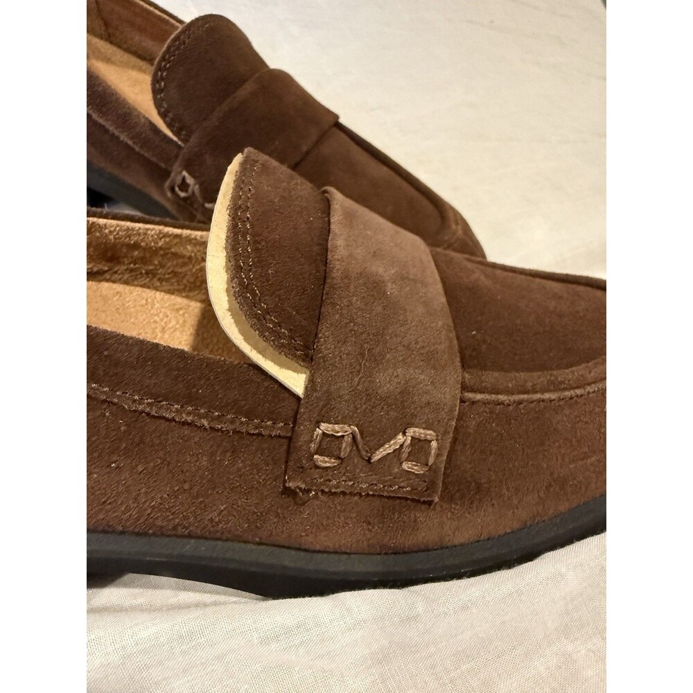 NWOB Vionic Womens Brown Suede Slip On Comfort Loafer US 7.5 EU 38 UK 5 - Picture 4 of 11